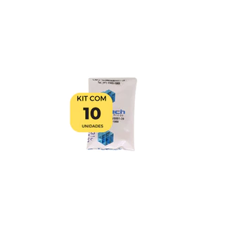 Gelo Gel Artificial Reutilizável Flexível de 15ml 10 unidades 4,0 cm x 6,0 cm