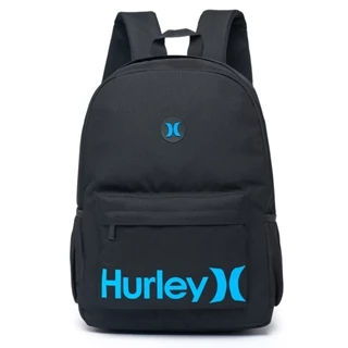 Mochila Bolsa Escolar Hurley Original Masculina Reforçada Espaçosa