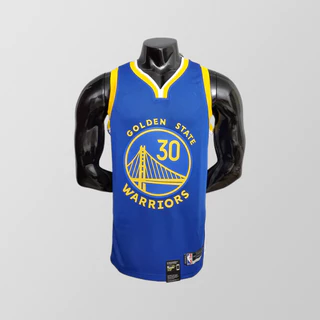 Camisa Regata de Time de Basquete Masculina da Liga N.B.A do GoldenSta.- Primeira Linha