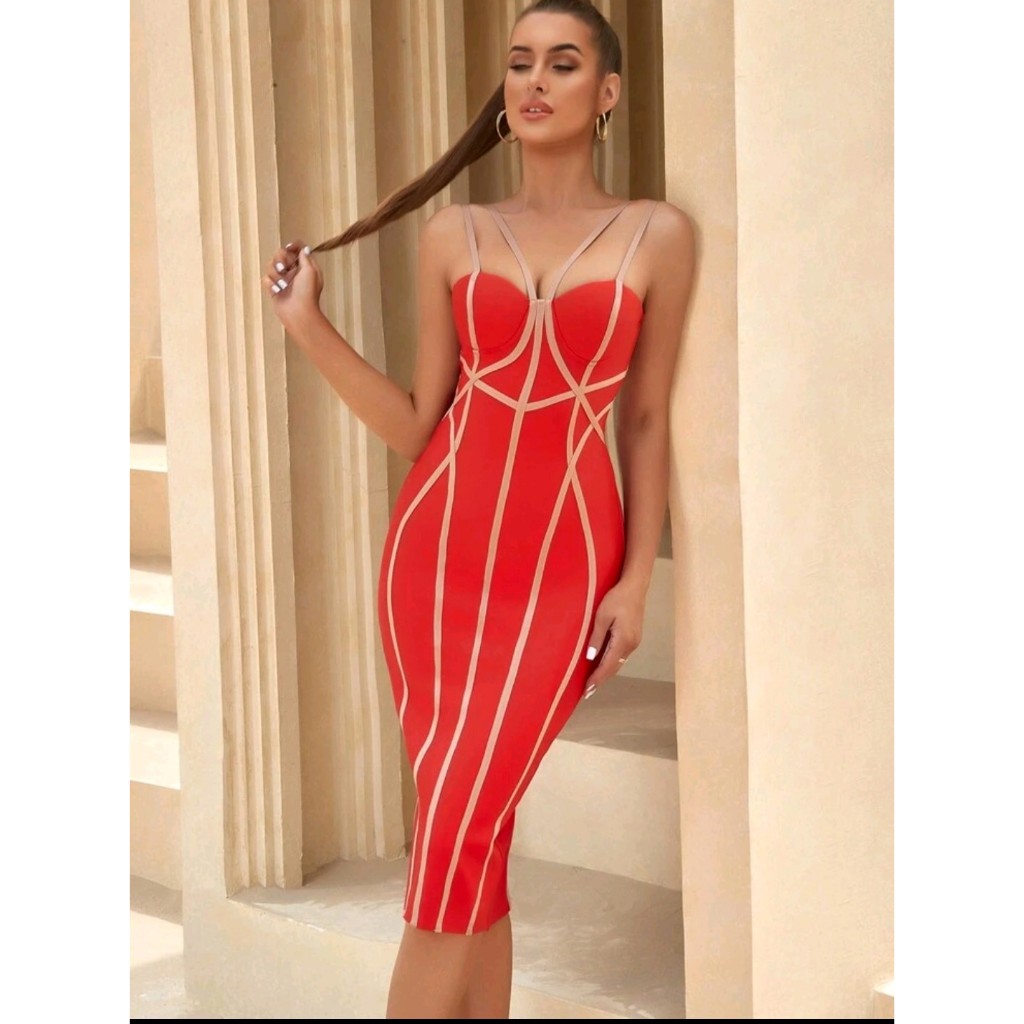 Vestido Mulher Aranha/Bandagem/Vermelho/Traje/Homem Aranha/Fantasia |  Shopee Brasil