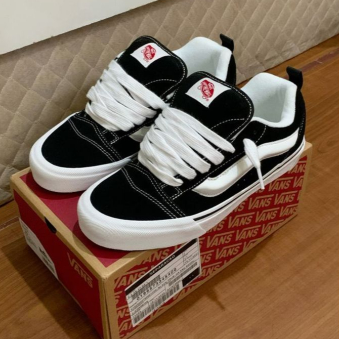 Tenis Vans Knu Skool Preto Estiloso Confortavel Tradicional - Promoção !