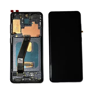 TELA FRONTAL TOUCH DISPLAY S20 SM-G980 ORIGINAL NACIONAL COM ARO