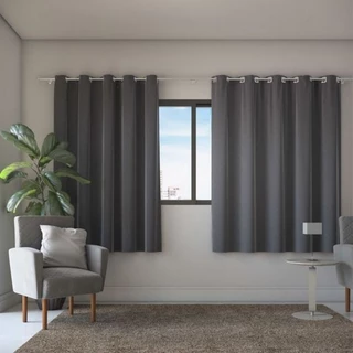 Cortina Corta Luz Falso Blackout 2.00 x 1.40 Decoraçao Quarto Escritorio
