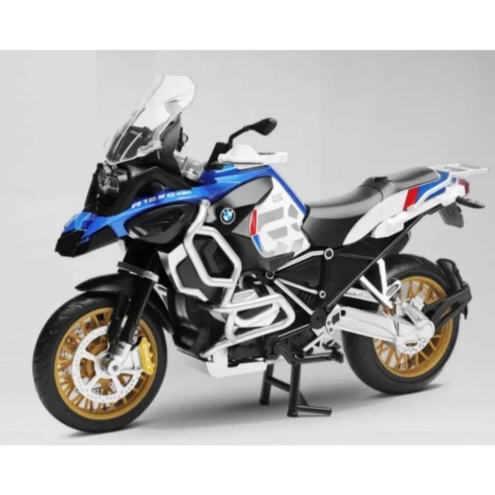 Modellino Moto BMW R1250 RT-P Pressofuso Scala 1:12 Con Luci E Suoni, Caipo, Per Bambini 3+