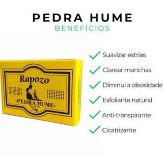 Pedra Hume Rapozo70g