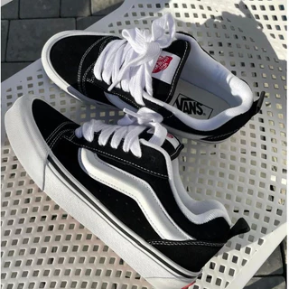 Tenis vans knu skool preto c estiloso confortavel