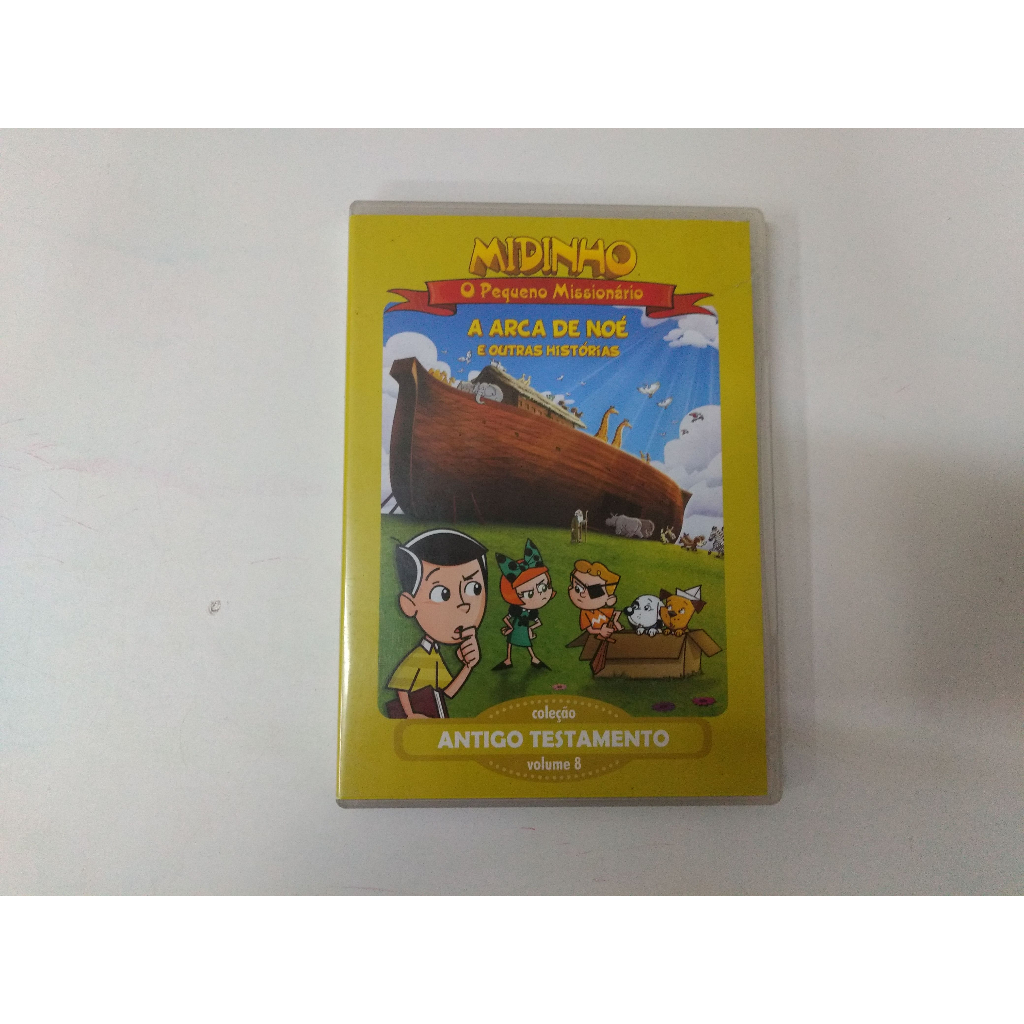 dvd Midinho o pequeno missionário Arca de Noé md1346 | Shopee Brasil