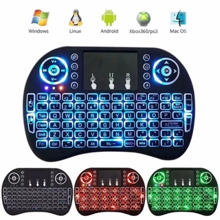 Mini Teclado Iluminado Touchpad Sem Fio