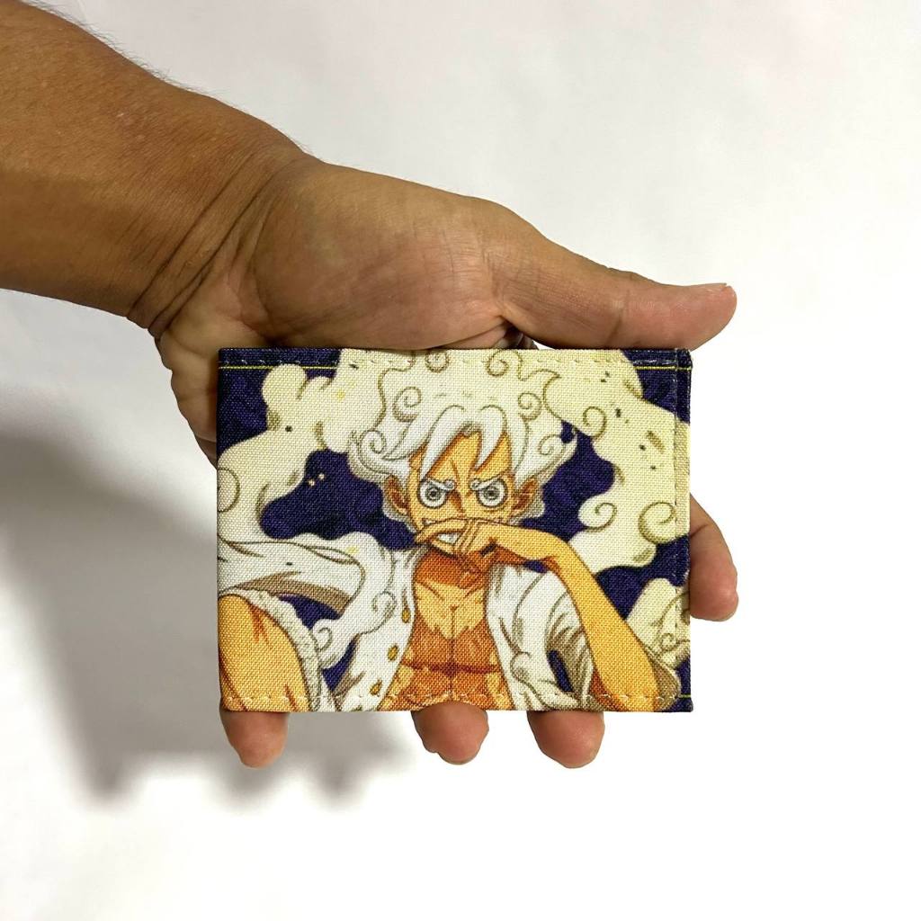 Carteira slim One piece personagem monkey d. luffy gear 5 desenho anime  geek | Shopee Brasil