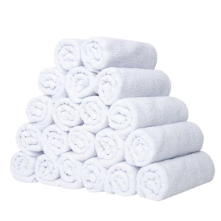 Kit 30 Toalhas De Rosto Para Salão De Beleza - Linha Jaspi