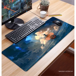 Mouse Pad Gamer 70x35cm Vários Jogos & Animes Populares & Séries