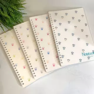 Caderno Pautada com Espiral de Silicone Capa Patinha A5 e B5 - Michael Judi / WX Gift