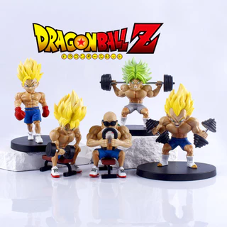 Bonecos Figuras de Ação Bonecos de Ação Dragon Ball Bola De Dragão Academia Broli/Goku/Master Roshi