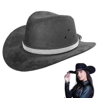 Chapéu Cowboy Australiano Modelo Ana Castela Sertanejo Cowgirl Agro Rodeio
