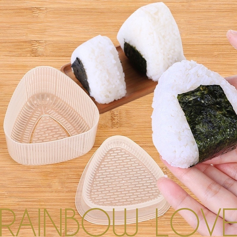 Molde Triangular De Plástico Para Sushi/Arroz/Bola