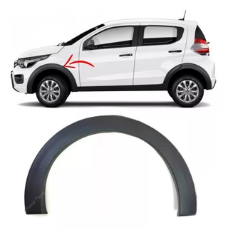 Moldura Paralama Dianteiro Fiat Mobi 2018 2019 2020 2021 2024 Lado Esquerdo Original
