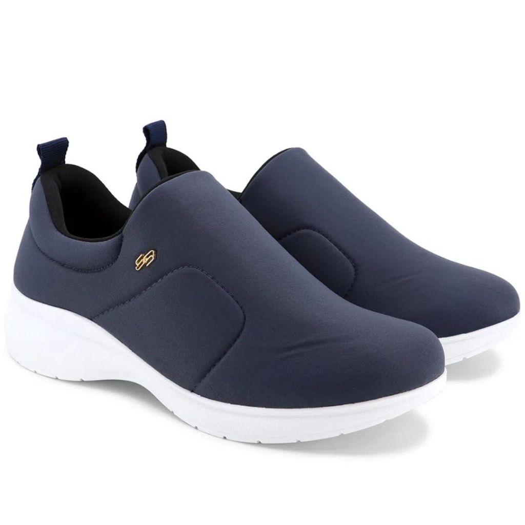 Tênis Feminino Usaflex Pés Sensíveis Elastano Conforto Joanetes