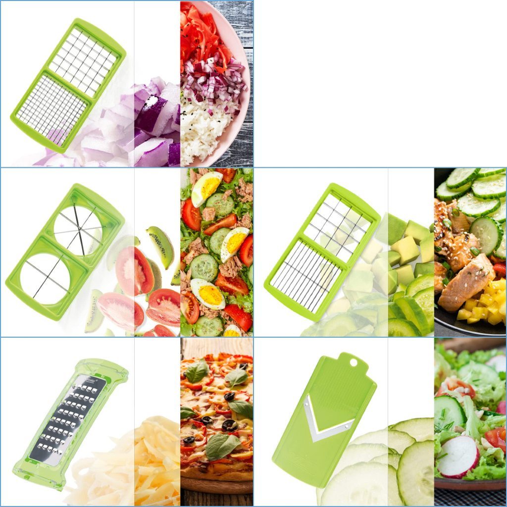 Cortador Multifuncional de 16 Peças