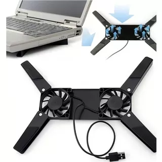 Suporte Base Notebook Cooler Pad Ventilação Resfriamento Dissipador De Calor