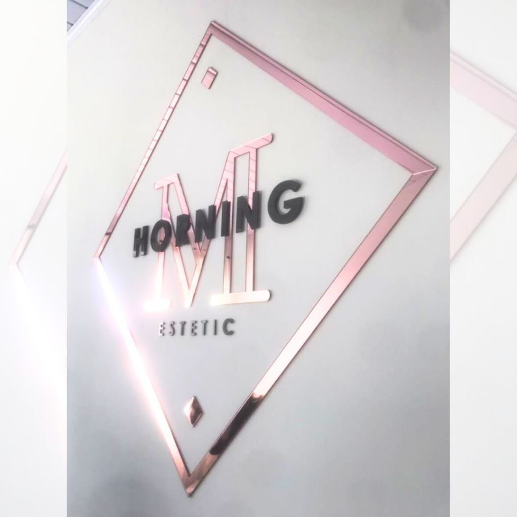 Logotipo Personalizado Acrílico Personalizada Decoração clinica estética Logo acrílico logomarca