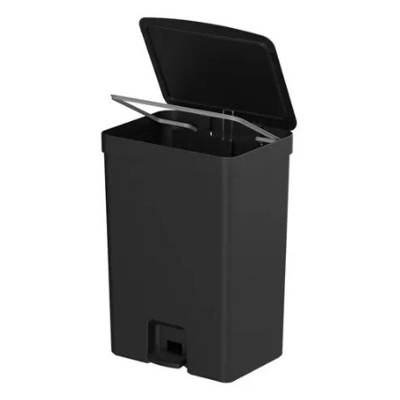 Lixeira com Pedal Trium 30 Litros com Aro para Saco Cozinha