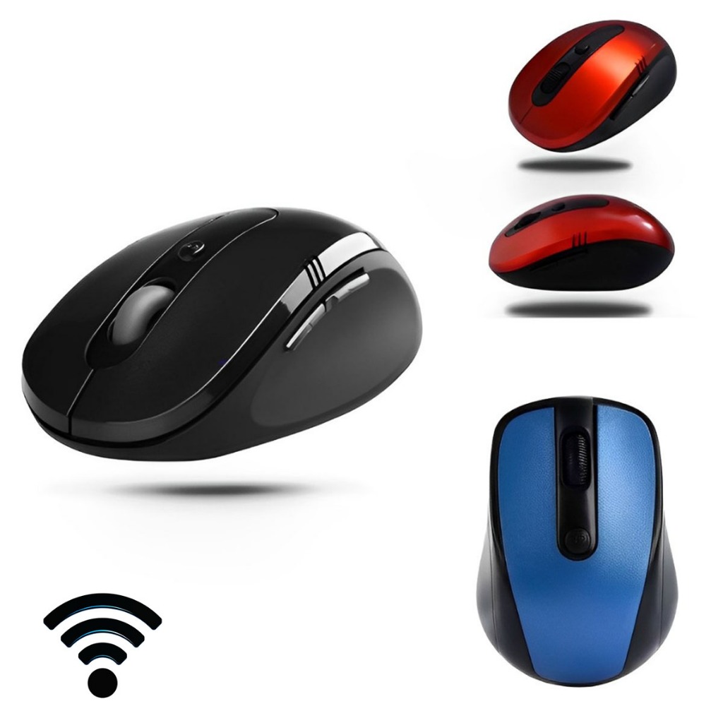 Mouse Sem Fio Wireless 2.4ghz USB Notebook\PC Alcance 10m