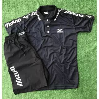 Kit Conjunt Mz kit Dry Fit Sport linha Premium Bermuda Elastano + Camisa gola polo
