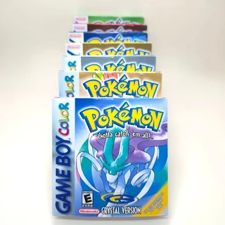 Caixinha para Cartucho de Pokémon para Game Boy com berço