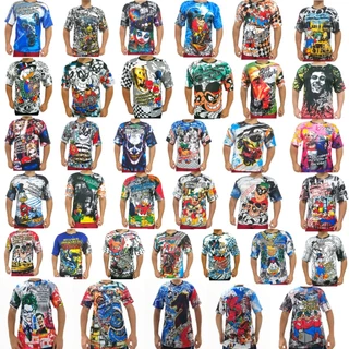 Mega Atacadão 50 Camisetas Mandrake de quebrada favela irmao metralhas tio patinhas arlequina moto grau coringa cyclonado frases motivacionais