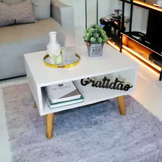 Mesa de centro Decoração Sala Mesa de canto sala Mesa latera Mesinha de canto