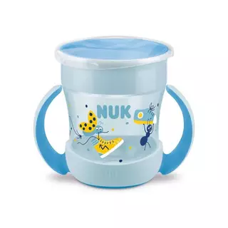 Copo Mini Magic 360° AZUL com Alça Evolution 160ml Boy - Nuk