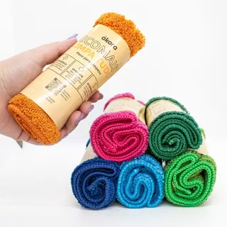 Ecomais Limpa Tudo Pano Para Limpeza Nano Fibra Àkora 30X30CM