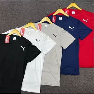 Kit 4 Camisetas Esportiva Puma Dri-fit tecido leve confortável para Treino Esporte Futebol Academia