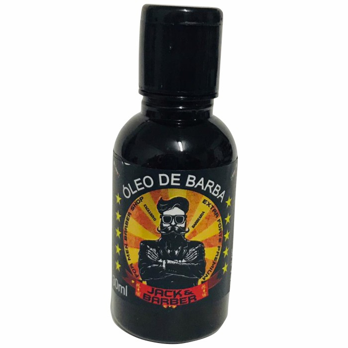 Oleo Para Barba Macia e Perfumada Jack Barber 30ml