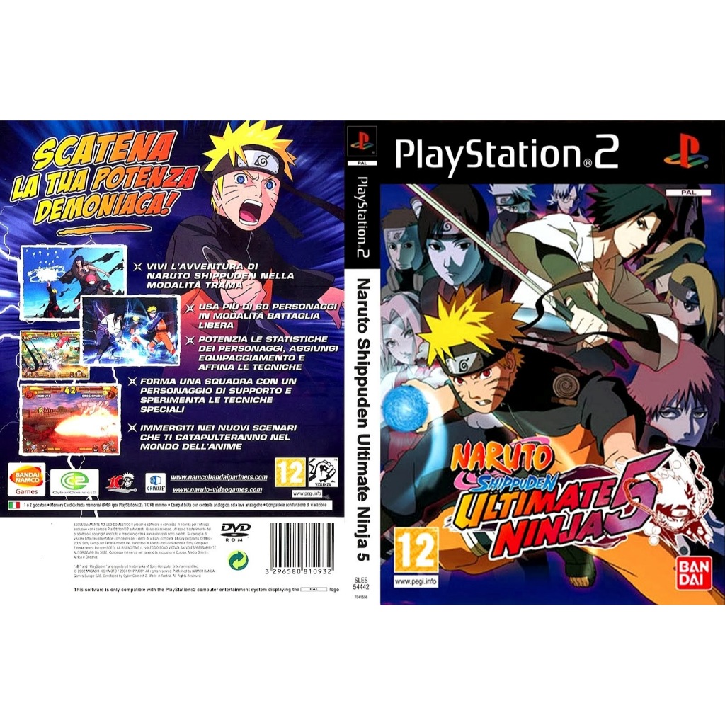 Naruto Shippuden Ultimate Ninja 5 Sur PS2 - Neuf Sous Blister