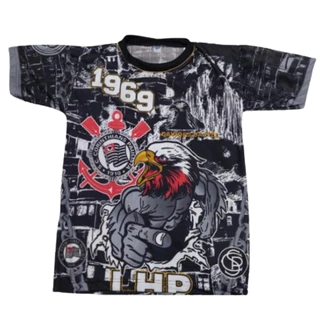 Camisa Gaviões Da Fiel Timão Futebol - Pronta Entrega