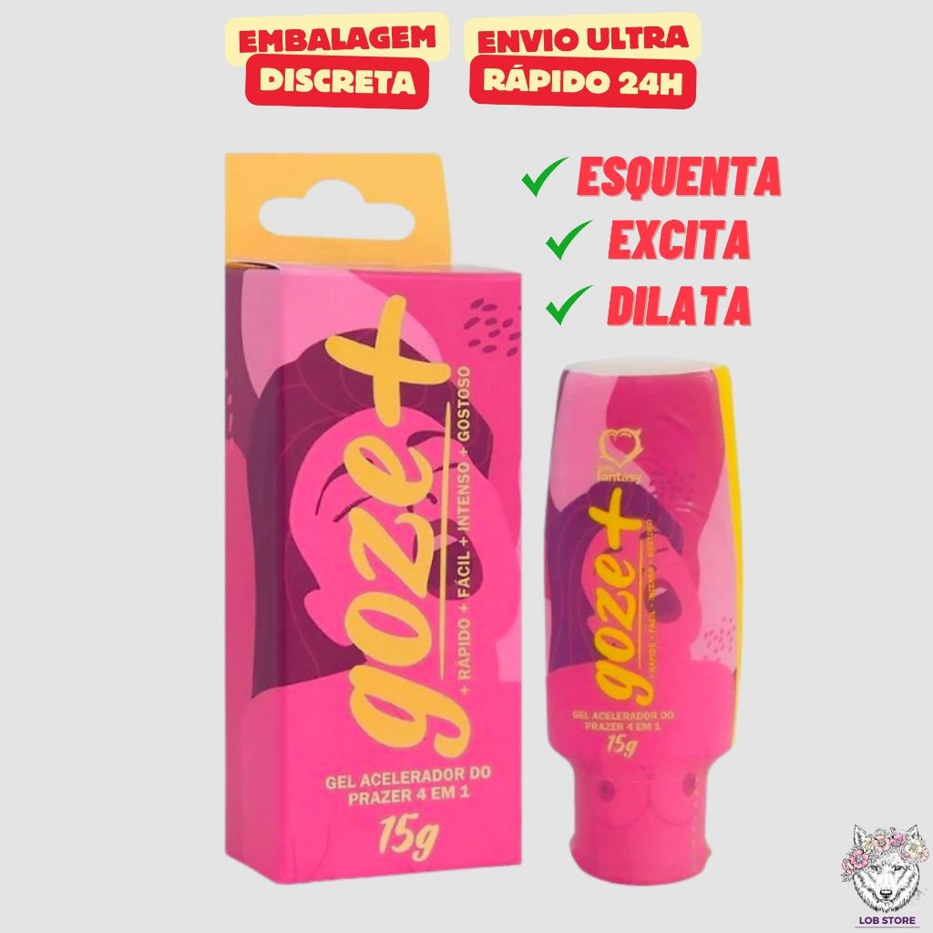 Gel Goze + Excitante 15g Sexy Fantasy - Acelerador Intensificador Sex ...