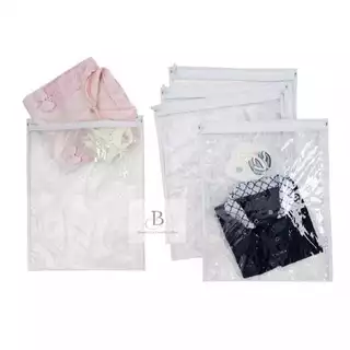 Kit 10 Saquinhos Maternidade Multiuso Organizador Nécessaire Envelope Com Zíper em Oferta na Shopee