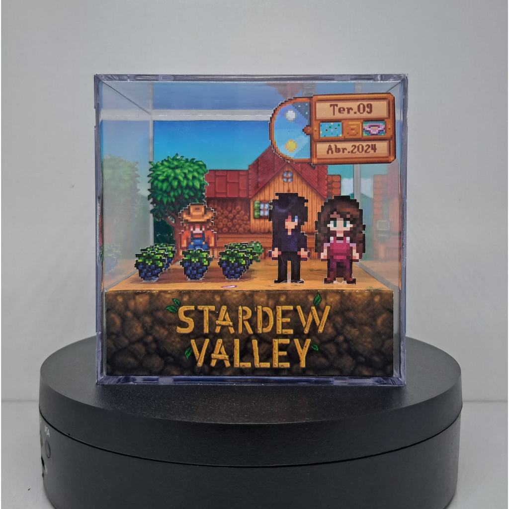 Cubo Diorama Stardew Valley (Personalizável)