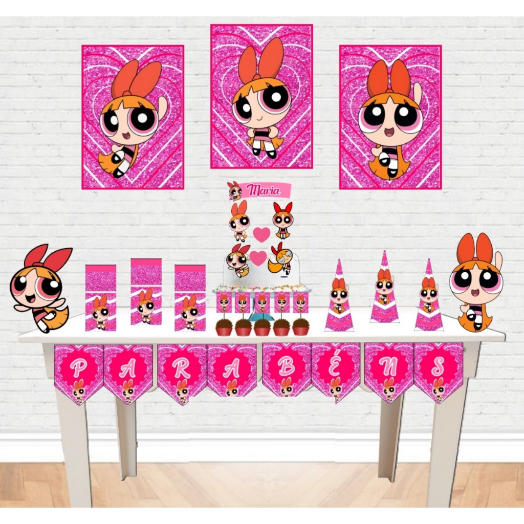 Kit Só um bolinho Festa em casa - Florzinha Meninas Super Poderosas ...