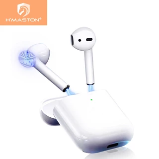 H'maston Fone de Ouvido Sem Fio TWS Bluetooth Com Microphone Tem Uma Boa Função de Cancelamento de Ruído Chamada Clara e Design de Toque Inteligente LY-11