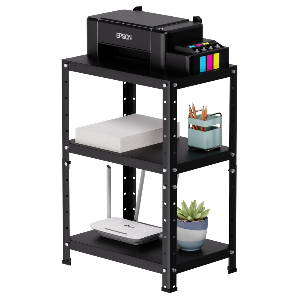 Armário de Aço Compacto com 3 Prateleiras - Capacidade 45kg - 65cm x 45cm x 30cm