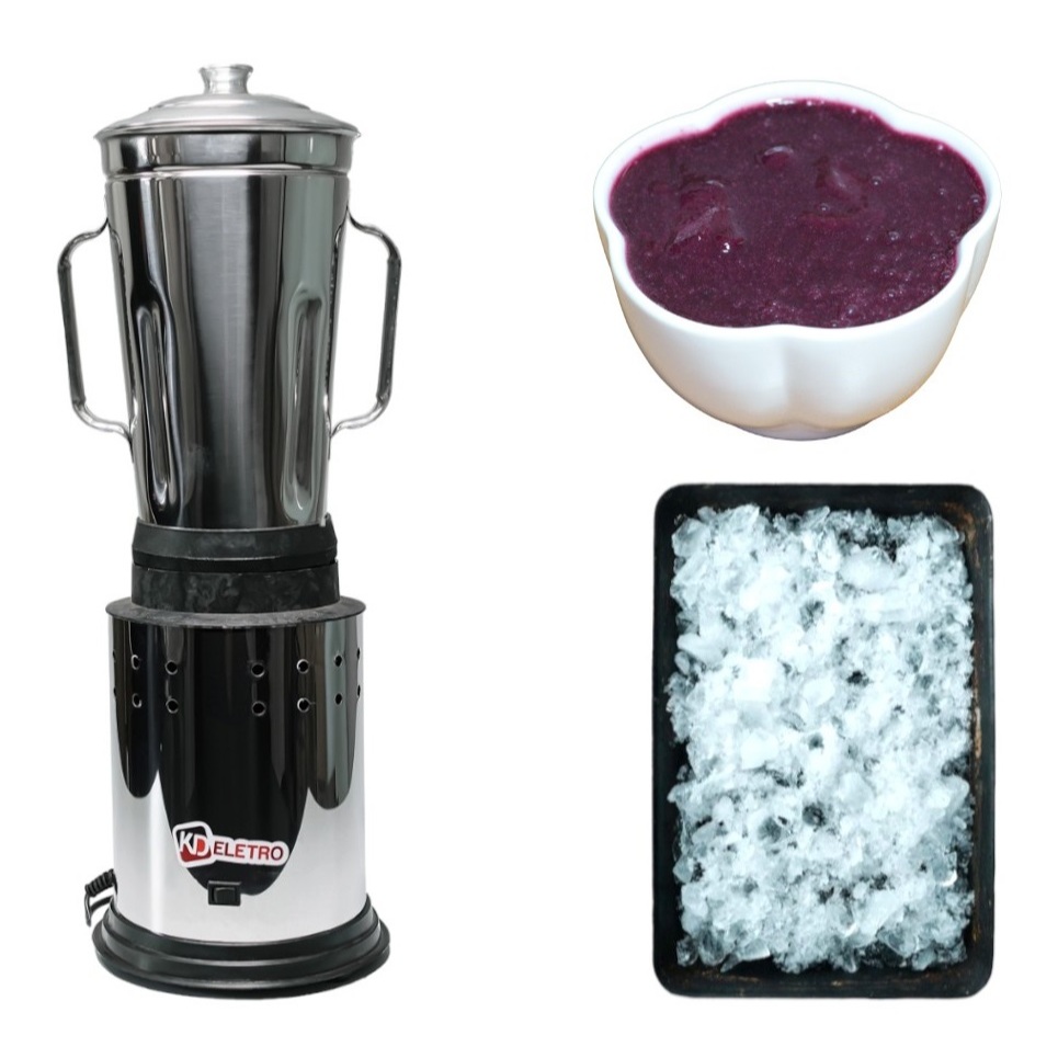 Liquidificador Triturador Industrial 4 Litros Inox Açaí | Shopee Brasil