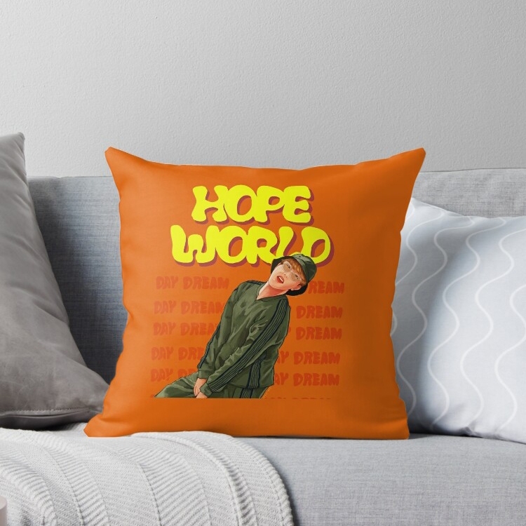 Almofada J-Hope Jung Hoseok BTS colagem fotos album hope world
