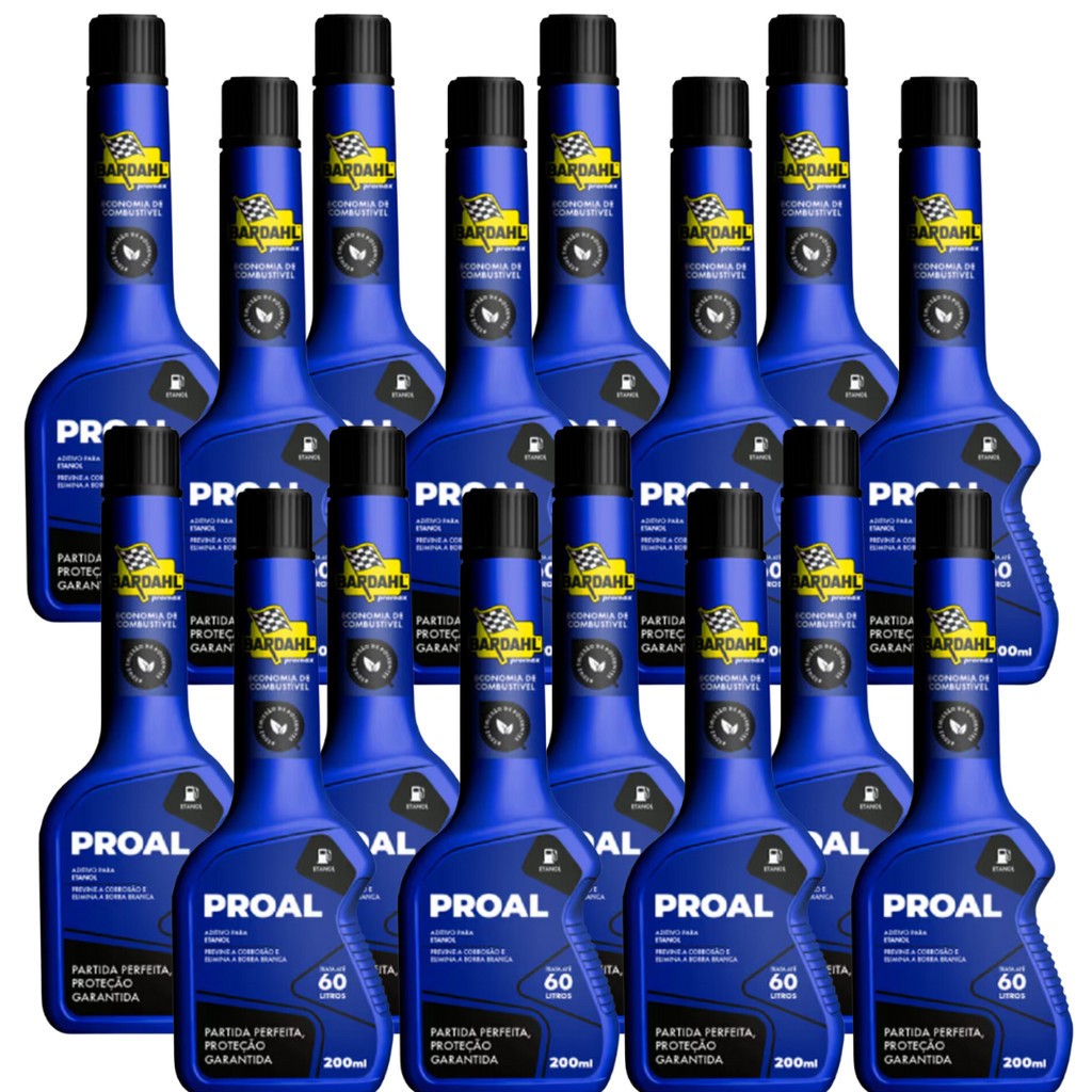 Aditivo Combustível Proal Bardahl 400ml 12 unidades | Shopee Brasil