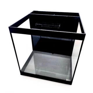 Aquário 35x35x35 sump traseiro Água salgada ou Doce