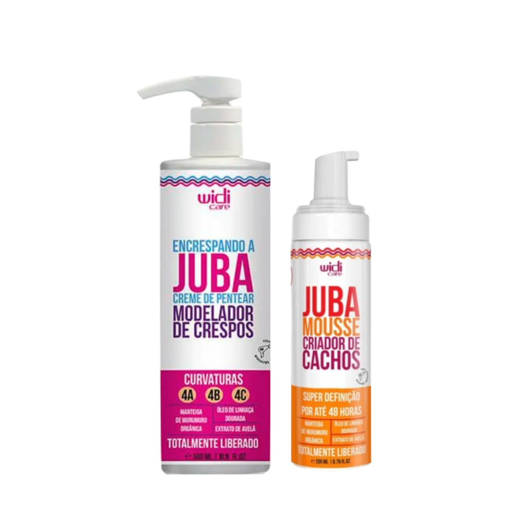 Wdi Care Kit Encrespando e Mousse Criador de Cachos Juba 2 Itens