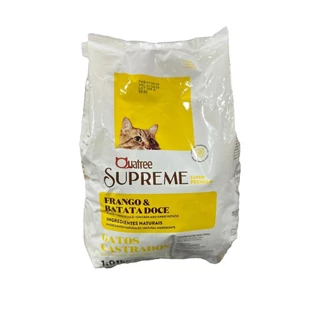 Ração para Gatos Castrados Quatree Frango e Batata Doce 1KG