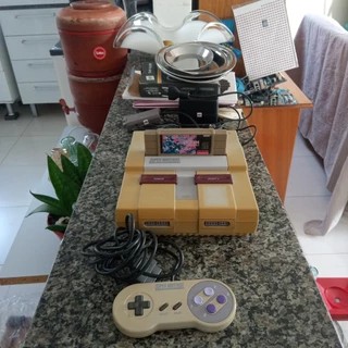 Super Nintendo Fat Completo Funcionando - Leia O Anuncio