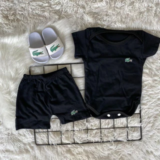Conjunto Bebê Estilo - Boddy + short estiloso bebê - Roupa estilosa Infantil